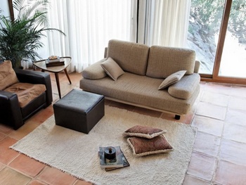 Tapis blanc